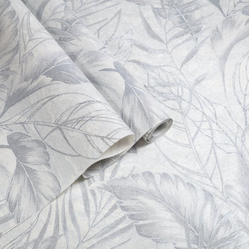 яяяОбои флиз "Home Color" PROTECT-PLUS-VESNA (св.-сер.) HC72437-14  1,06*10м *1/8