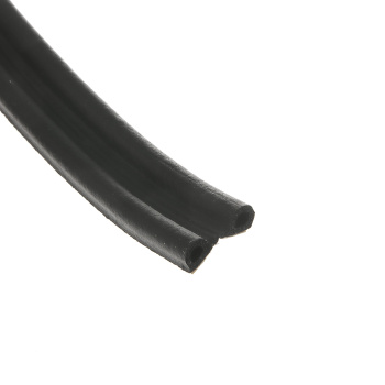Уплотнитель 10 м TYTAN, 9х5.5 мм, для окон и дверей, профиль P, черный