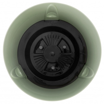 Кашпо пластм. "Жардин"  9л d верха 260мм h255мм с съем дрен.решеткой Оливковый М9143 *1/4