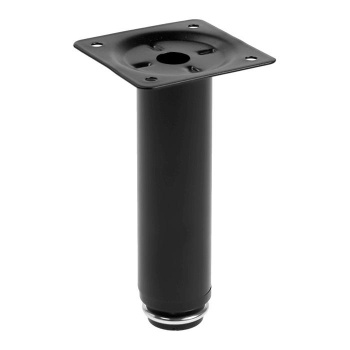 Опора мебельная 120мм регулируемая черная М3381 "SANBERG"*1/10