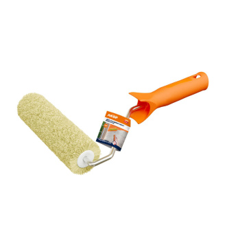 Валик-миди 160мм в сборе д/фасадных работ,d-25мм,ворс12/18мм,ручка30см,полиакрил (Акор) *1/35