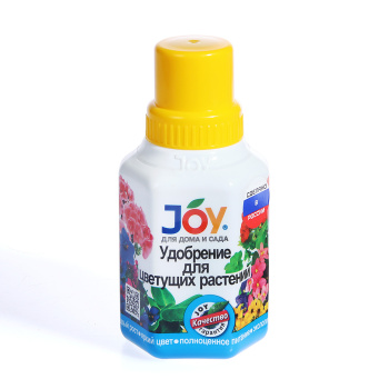 Удобрение JOY "Для цветущих растений" 0,25л (Страда) *24