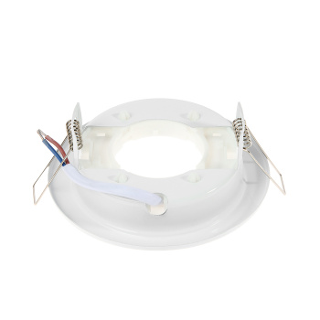 Светильник встраиваемый GX53 H4 Ecola FW53H4ECB, без рефлектора, белый