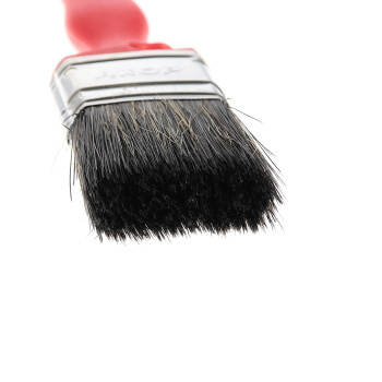 Кисть "Водные краски" 25*12 красн.пласт.ручка (Акор)  *10/80