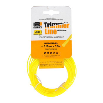 Леска GENERAL Rezer, 15 м, 1.3 мм, круг Леска GENERAL Rezer, 15 м, 1.3 мм, круг