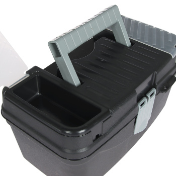 Ящик для инструмента 290х175х150 мм Альтернатива, пластик, черный