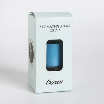 Свеча ароматическая в стакане "Нюд", 5х6 см, океан 7779527