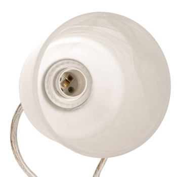 Люстра Verner Lighting N2058/3, 40 Вт, Е27, 3 лампы, белый/золото