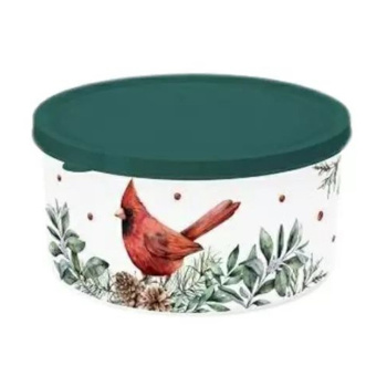 яяяКОНТЕЙНЕР   "Англ. зима" 2,6л 217х207х104мм кругл. арт.51824 ("ПБ") *1/12