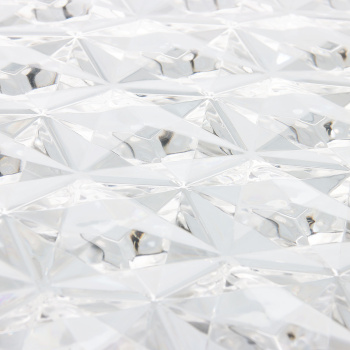 Светильник светодиодный акриловый 500мм 96W 9017/48W*2 LED 3 реж пульт S=22м2 VERNER LIGHTING *1