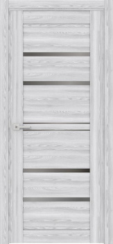 Дверное полотно остекленное 2000х700х38 мм Двери Гуд Х31, ривьера айс/графит