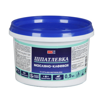 Шпатлевка масляно-клеевая 0.9 кг BROZEX