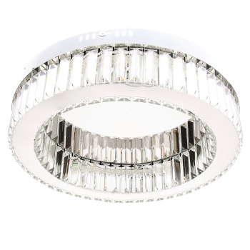 Светильник светодиодный акриловый 450мм 48W 8990/24W*2 LED 3 реж(т. и х.свет,смеш) пульт S=22м2  VER