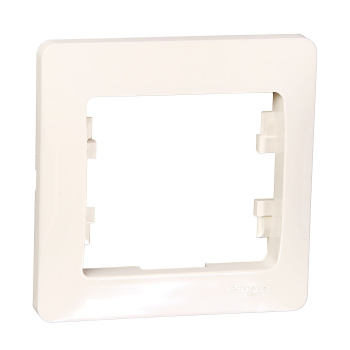 Рамка "Glossa" 1-м бежевый GSL000201 *1/45