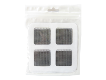 Заплатка для москитной сетки 10х10 см, 5шт,СЕРЫЙ *1/50