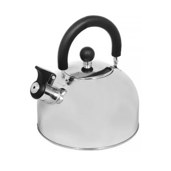 Чайник нерж. 2,5л со свистком "Катунь" КТ-105 *1/12