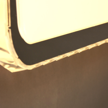 Светильник светодиодный акриловый 550мм 120W 8333B/60W*2 LED 3 режwhite пульт S=25м2 VERNER LIGHTING