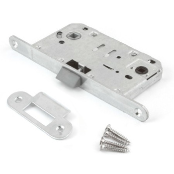 Защелка врезная п/ручку и фиксатор ХРОМ БЕСШУМНАЯ 5300-Р-WC-CR Апекс