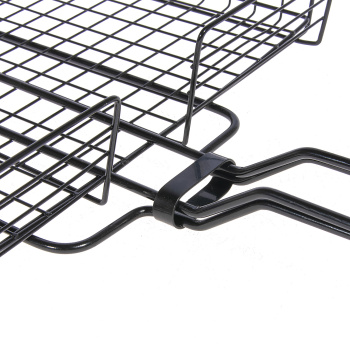 Решетка для "барбекю" 55х31х24 глуб. 6 см, черная, антипригарное покрытие G1-02N *1/16 Решетка для "барбекю" 55х31х24 глуб. 6 см, черная, антипригарное покрытие G1-02N *1/16