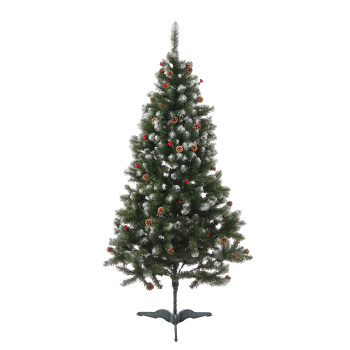 Елка искусственная Елки от Мишки «Кармен», 210 см, ПВХ, зеленый с инеем Елка искусственная Елки от Мишки «Кармен», 210 см, ПВХ, зеленый с инеем