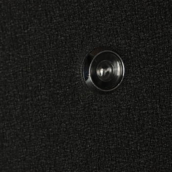 Дверь входная 2050х860х60 мм Двери Гуд М-2 GOODMAN, со стеклом, правая, черный шелк/белый