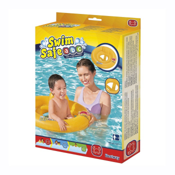 Круг для плавания с сиденьем Swim Safe, ступень А, 69 см,от 1-2 лет 32027 1228876