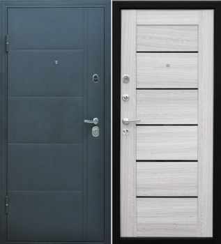 Дверь входная 2050х860х80 мм Форпост Эверест, правая, сандал серый