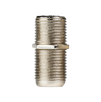 Переходник TV гнездо F - гнездо F (упак 2шт) А228 *1/200