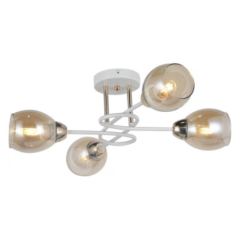 Люстра IL8263-4COU-79 WH GD Е27 60Вт  S=24м2 *1/5 Люстра IL8263-4COU-79 WH GD Е27 60Вт  S=24м2 *1/5