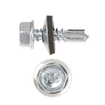 Саморезы кровельные BROZEX 4,8*19 цинк (10кг) промтара *10