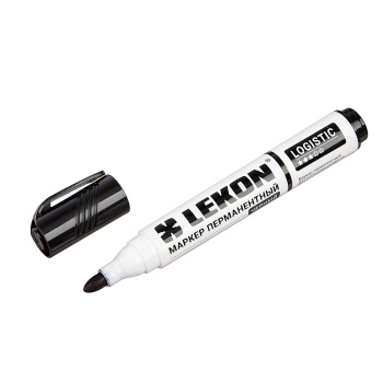 Маркер строительный перманентный черный (набор10 шт) арт.012183 LEKON LOGISTIC *1/10/120