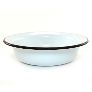 Миска эмалированная 1 л Лысьвенские ЭМАЛИ, 22 см, без деколи