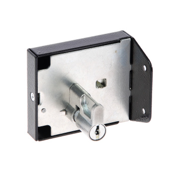 Замок накладной Зенит ЗН 1-2 черный Димитровград *1/16