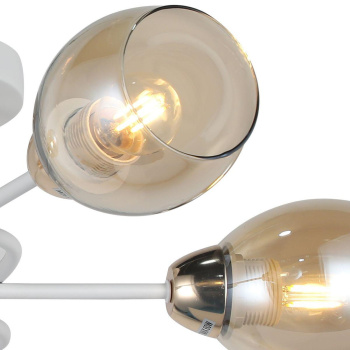 Люстра IL8263-4COU-79 WH GD Е27 60Вт  S=24м2 *1/5 Люстра IL8263-4COU-79 WH GD Е27 60Вт  S=24м2 *1/5