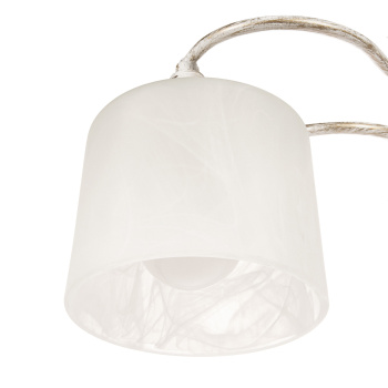 Люстра Verner Lighting N2058/3, 40 Вт, Е27, 3 лампы, белый/золото