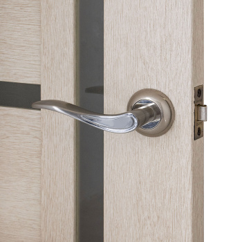 Дверное полотно остекленное BROZEX-WOOD Comfort-6, 2000х700х36 мм, светлый кедр 3D