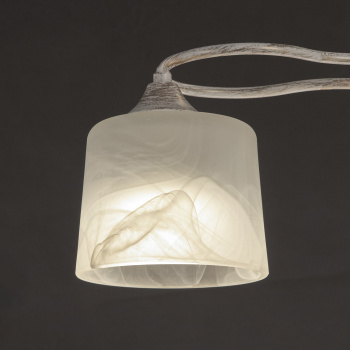 Люстра Verner Lighting N2058/3, 40 Вт, Е27, 3 лампы, белый/золото