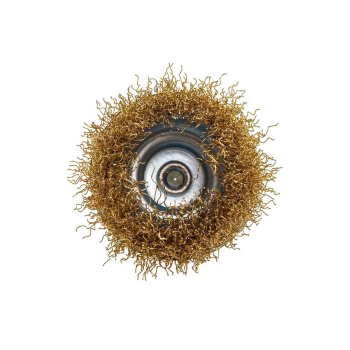 Щетка для дрели чашка с хвостовиком 65 мм VIRA