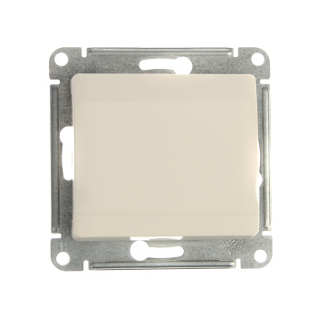 Механизм выключателя "Glossa" 1-кл. беж. GSL000211 *1/20