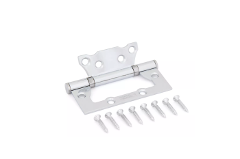 Петля без врезки ХРОМ 100*75*2.5 CR Фабрика Замков *1/50/100