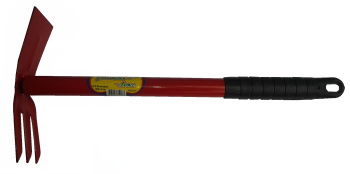 Мотыжка комбинир L-350, с граблями, метал ручка, ПВХ насадка "Усадьба Люкс" МКП-3-1 *1/1