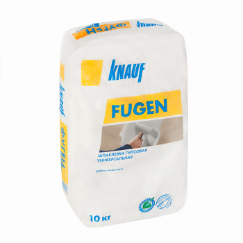 Шпаклевка гипсовая KNAUF Fugen, универсальная, 10 кг