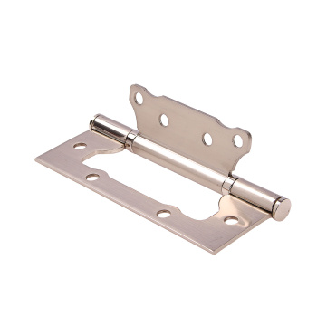 Петля без врезки 125*75*2,5мм НИКЕЛЬ матовый NIS AVERS *2/12/96