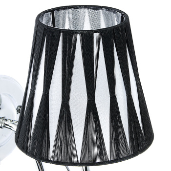 Бра N1079/1W CH E14 1*40Вт (250*230*170) *1