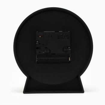 Будильник, 12 х 5 см, черный 9905020