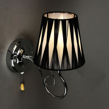 Бра N1079/1W CH E14 1*40Вт (250*230*170) *1