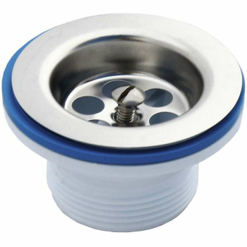 Выпуск 1 1/2" с нержавеющей сеткой Ани М100 (40мм) *1/50