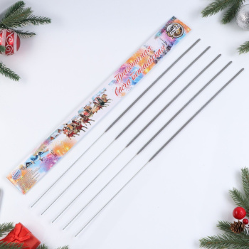 Бенгальские огни "Тройка лошадей", 50 см, 5 шт. 120 сек 6626912