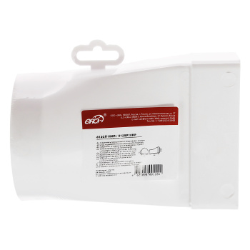 Соединитель воздуховода эксцентриковый прямоугольный 60х120мм с круглым Ø100мм 612СП10КП *1/32