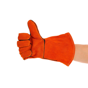 Краги сварщика спилковые термостойкие с печатью FoxWeld "МАСТЕР" *1/12/72